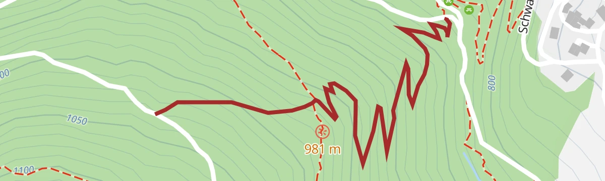 Route map: Scheibenkofel Trail